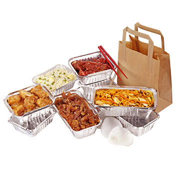 Restaurant Carry-Out Doggy Bags at Paradise Paper Company